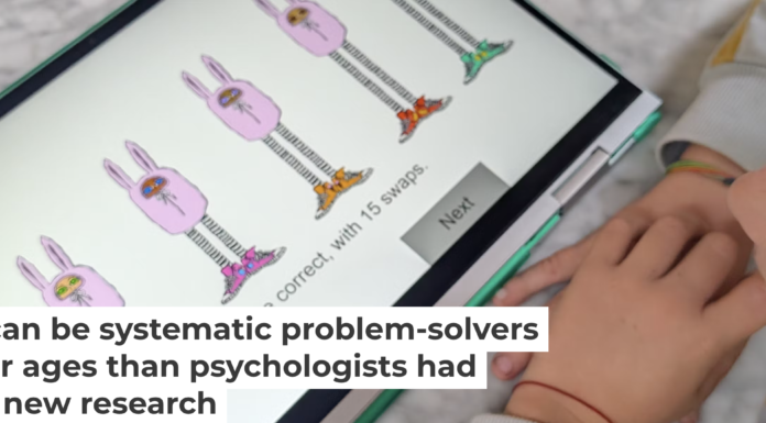Children can be systematic problem-solvers at younger ages than psychologists had thought – new research How do kids figure out how to sort things by order? Celeste Kidd